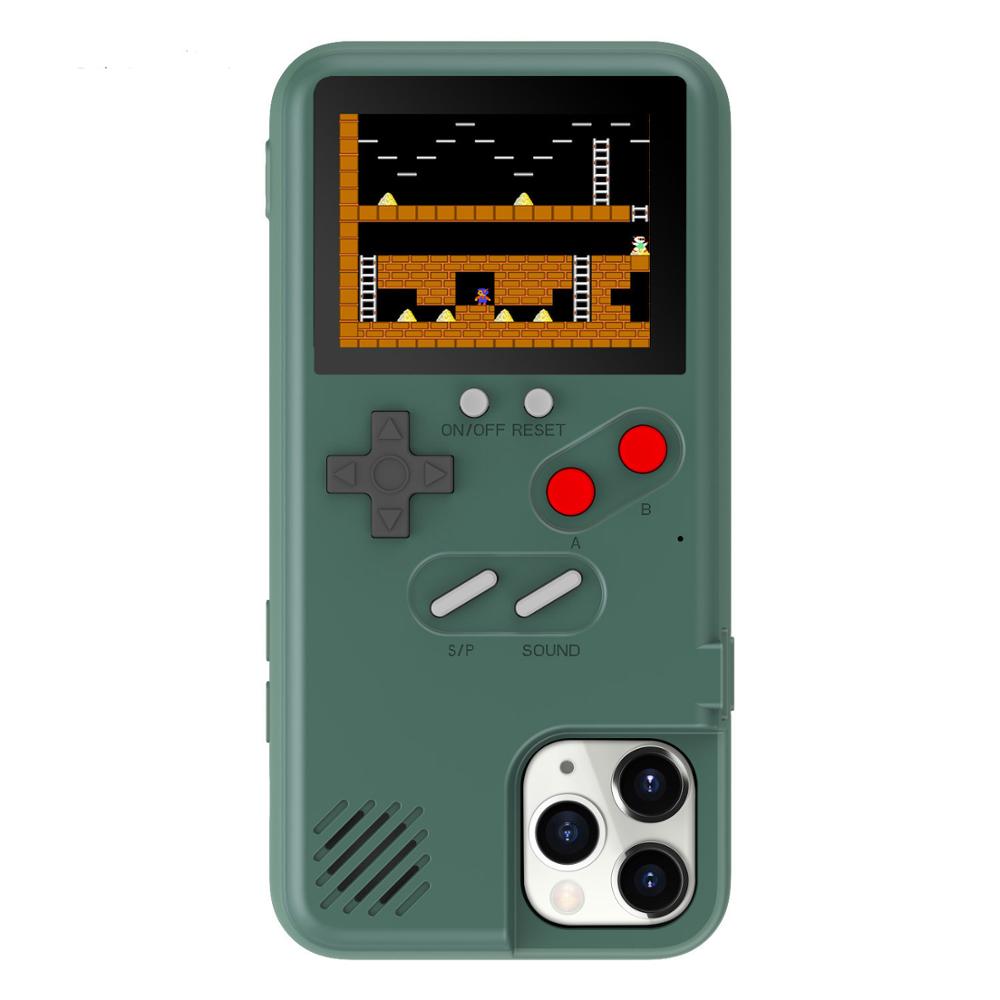 Playable Retro Nostalgic Gaming 36 Color Games iPhone Case