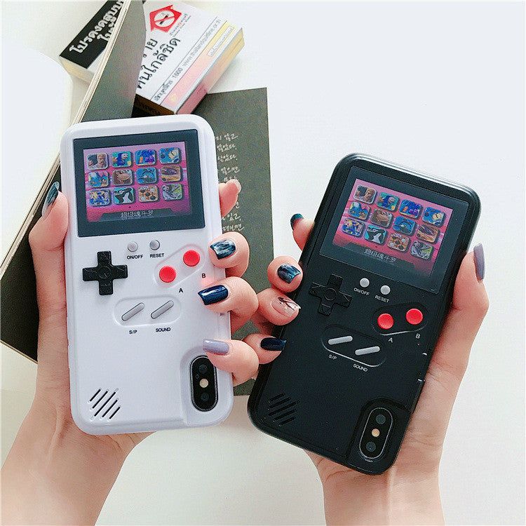Playable Retro Nostalgic Gaming 36 Color Games iPhone Case
